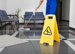 commercial area cleaning